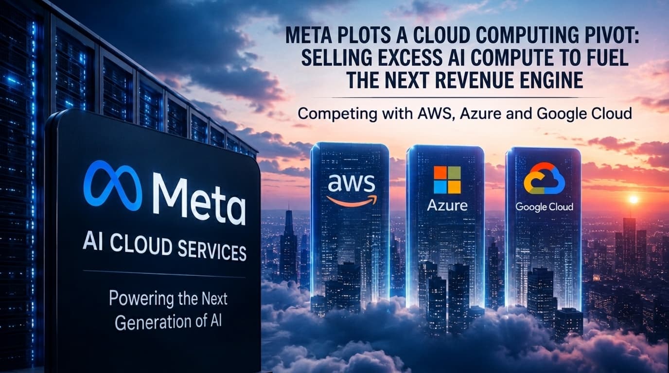 Meta Plots a Cloud Computing Pivot: Selling Excess AI Compute to Fuel the Next Revenue Engine
