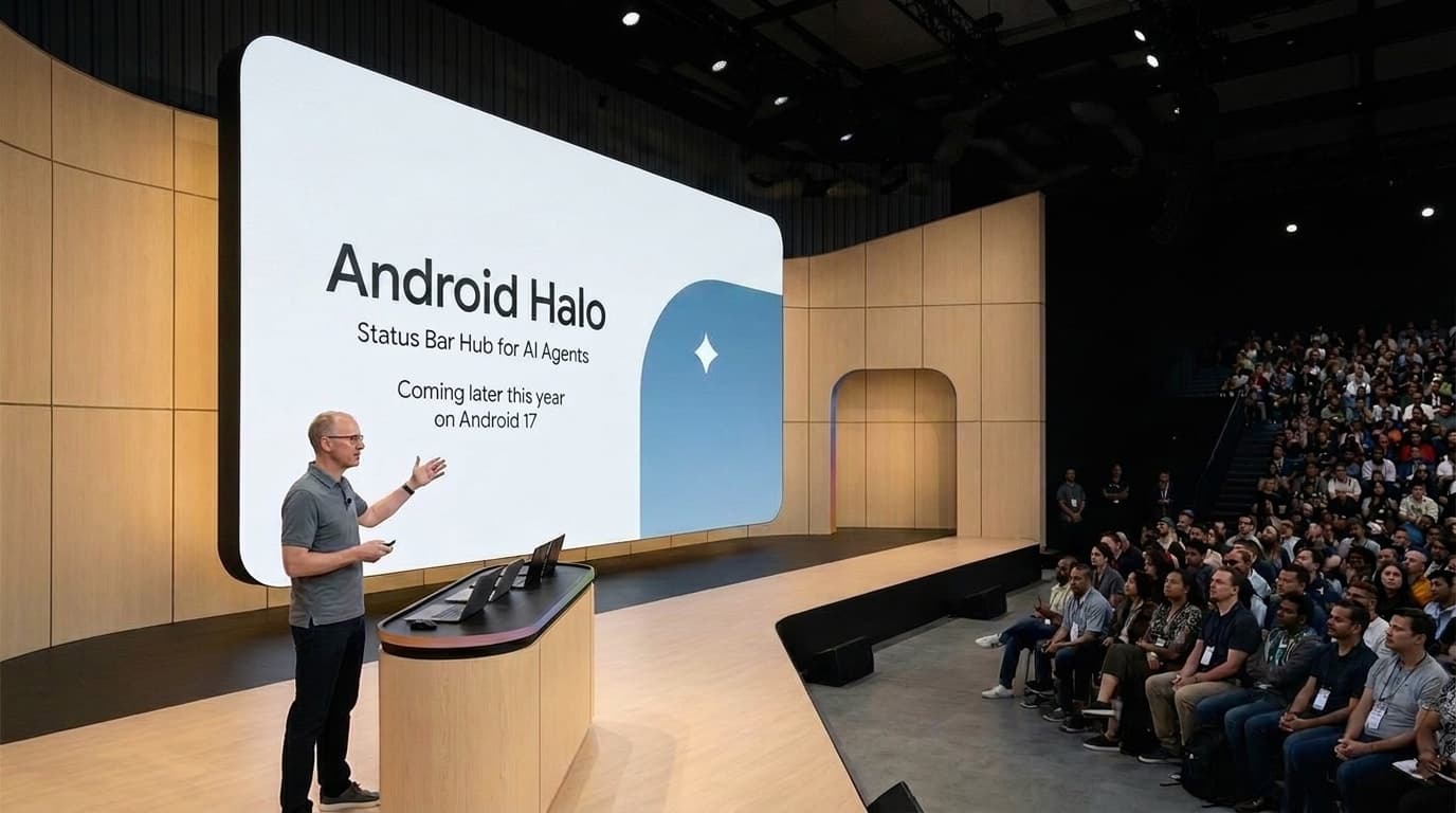 Google Android Halo Brings AI Agent Updates to the Status Bar