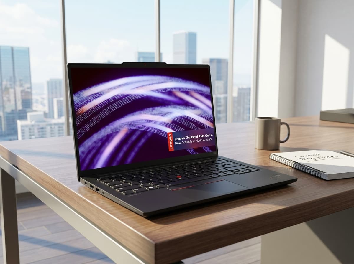 Lenovo ThinkPad P14s Gen 4 Launches in North America with 64GB RAM Lightweight Design