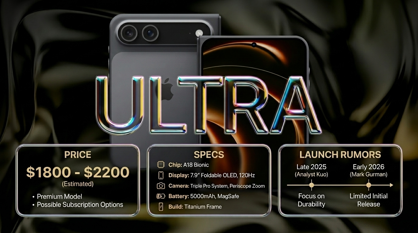 Foldable iPhone Ultra