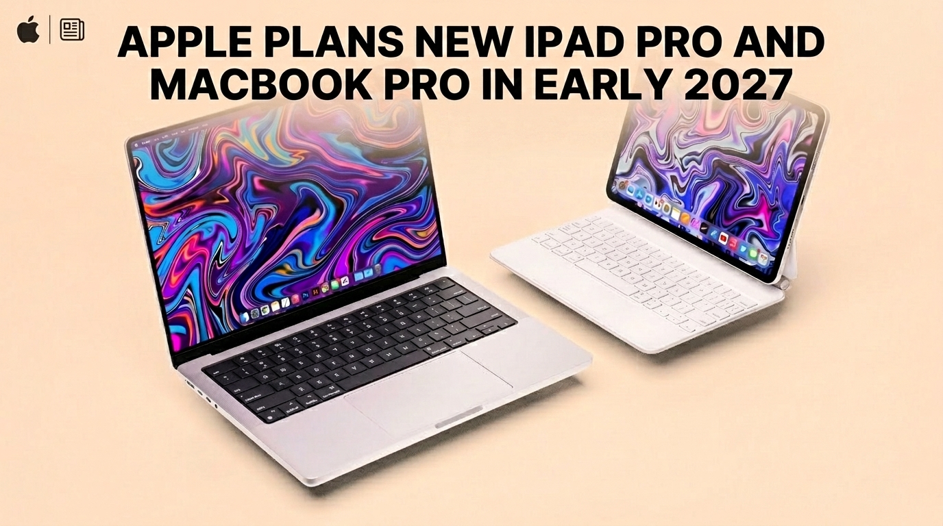 Apple Plans New iPad Pro and MacBook Pro in Early 2027