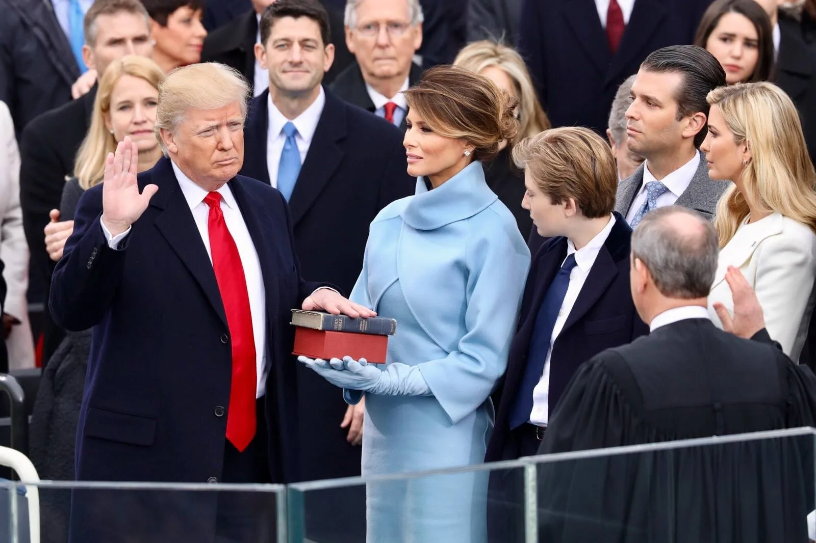Donald Trump discussing the Saudi nuclear deal and Abraham Accords