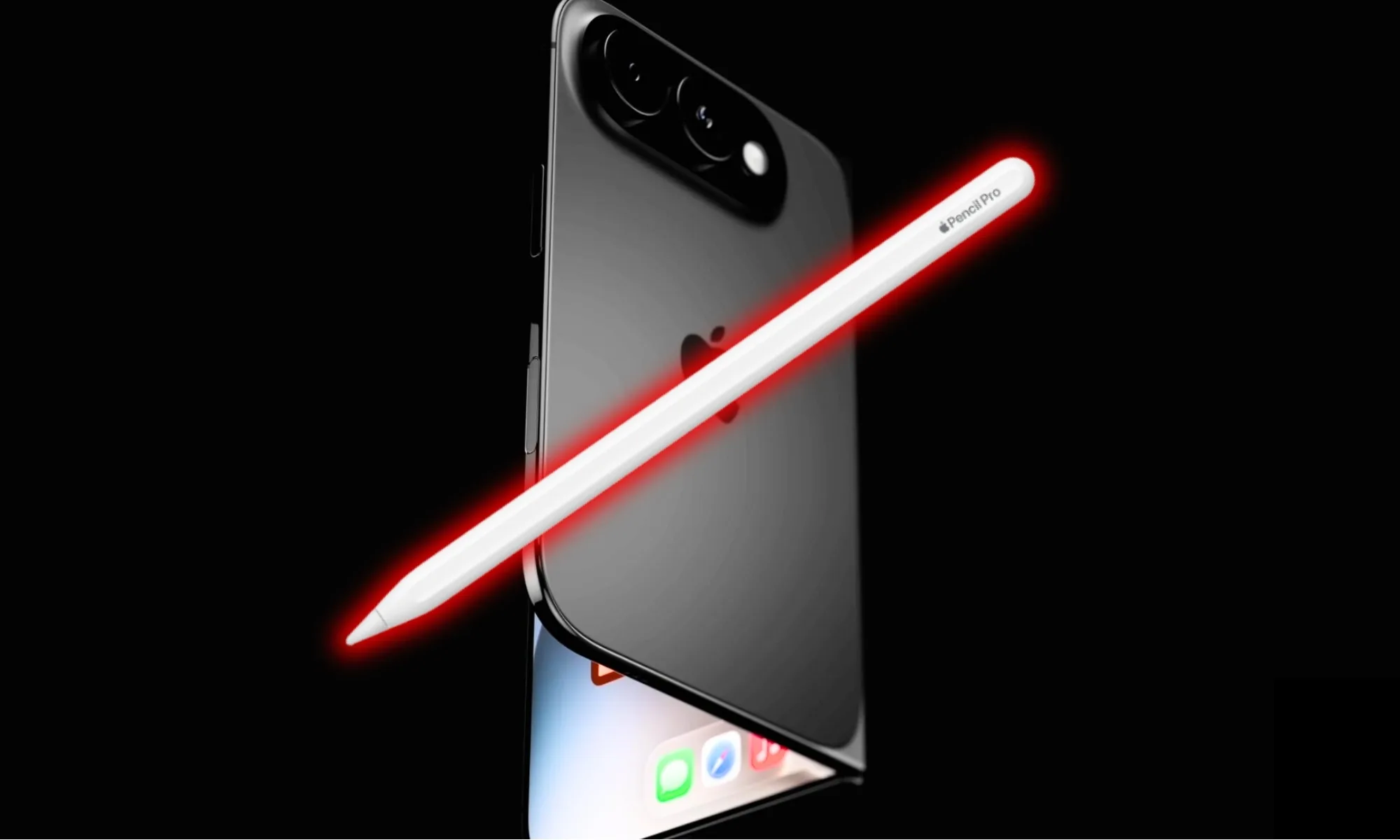 Apple Pencil foldable iPhone