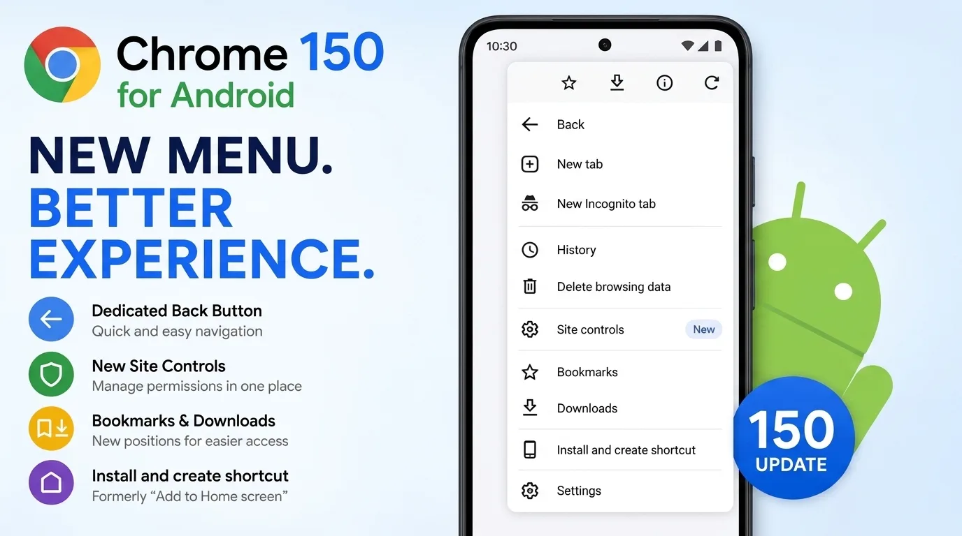 Chrome 150 Android update