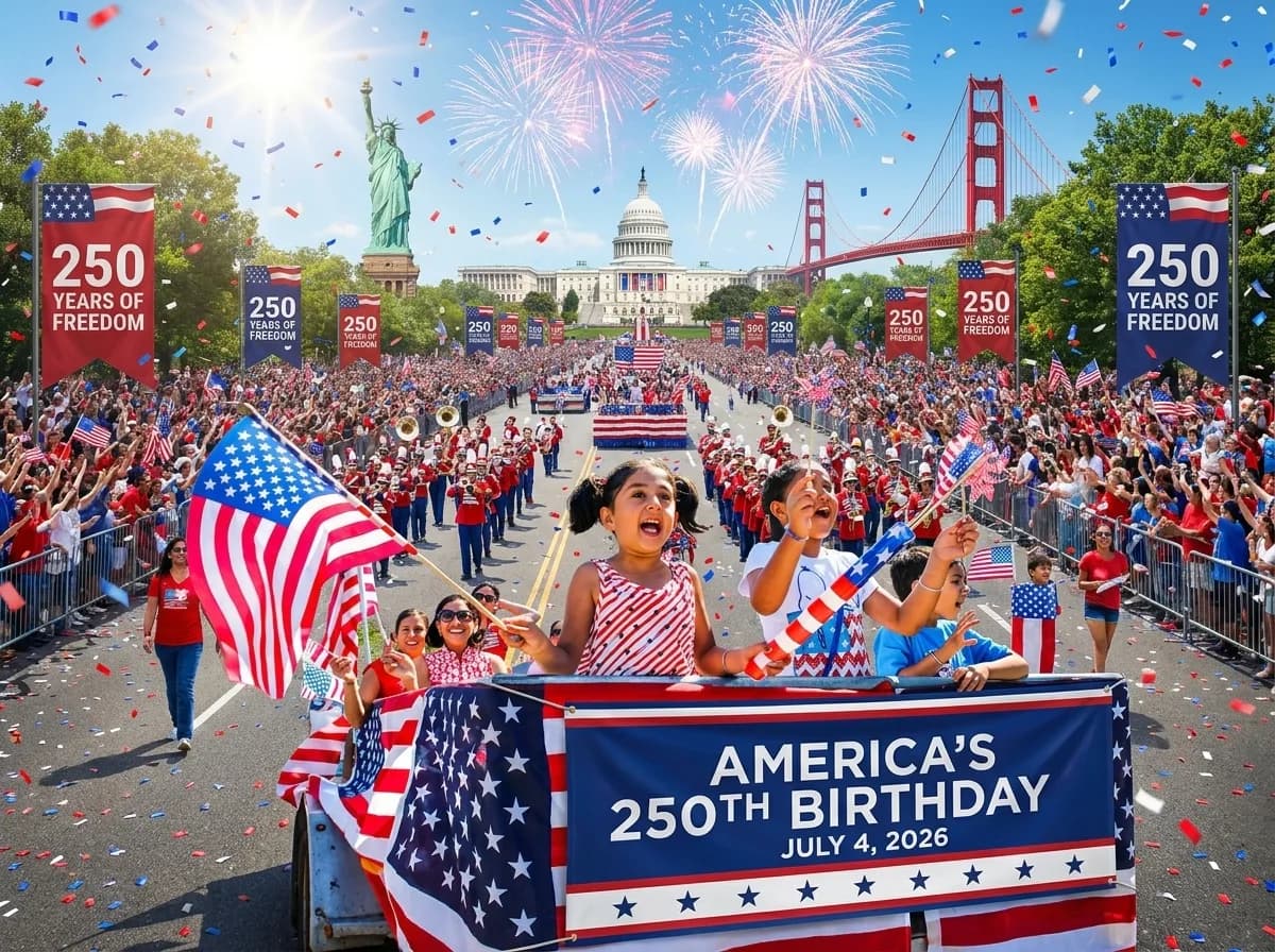 USA 250th birthday