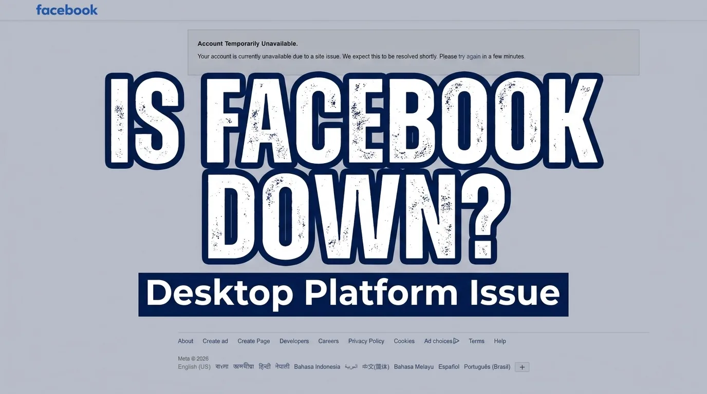 is Facebook down