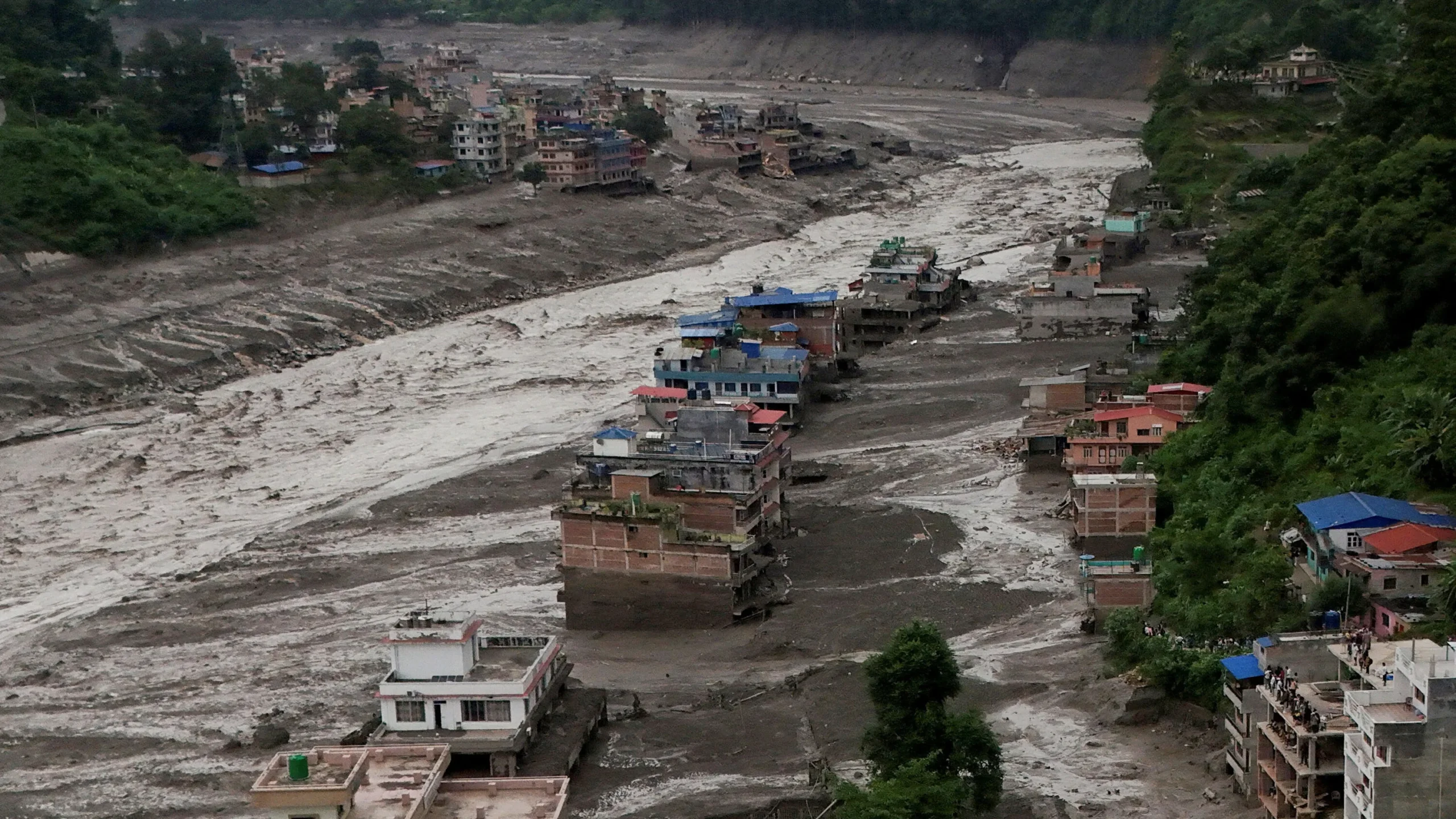 Nepal Tibet floods