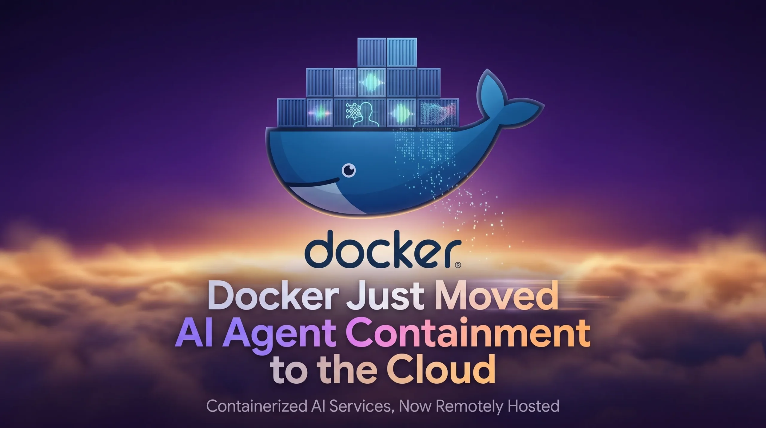 Docker Cloud Sandboxes AI agents