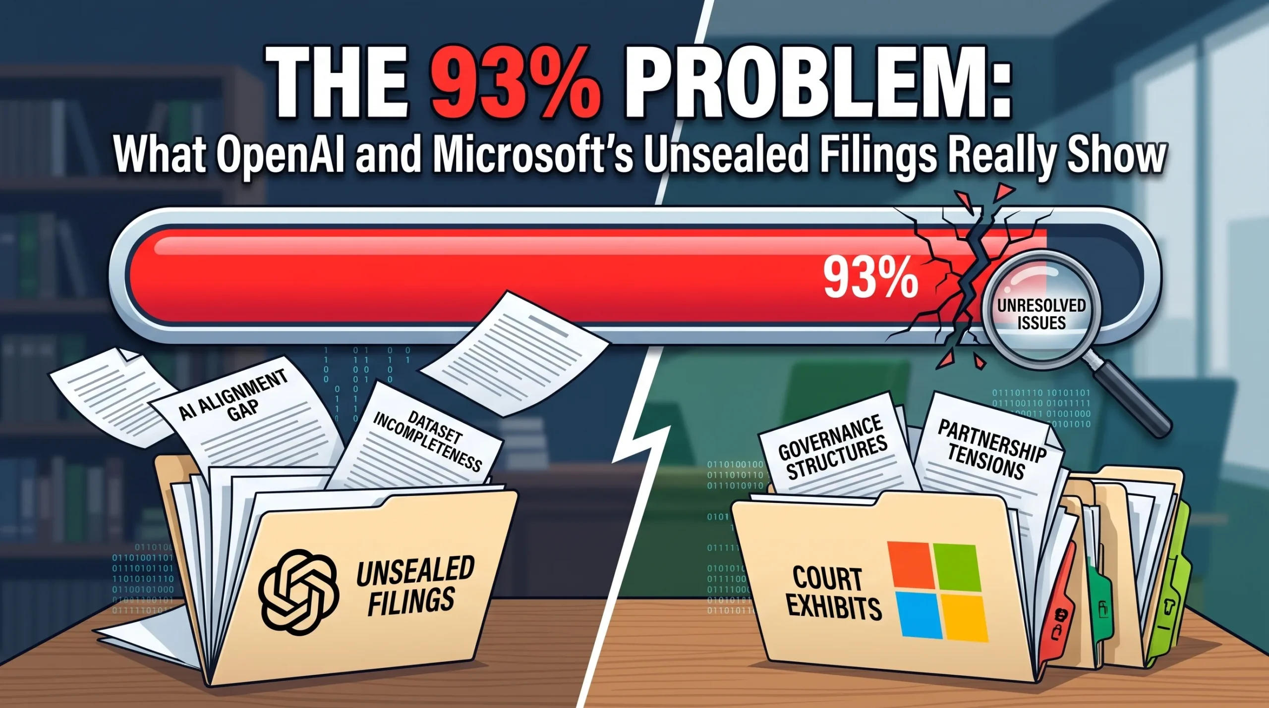 The 93% Problem: What OpenAI and Microsoft’s Unsealed Filings Really Show