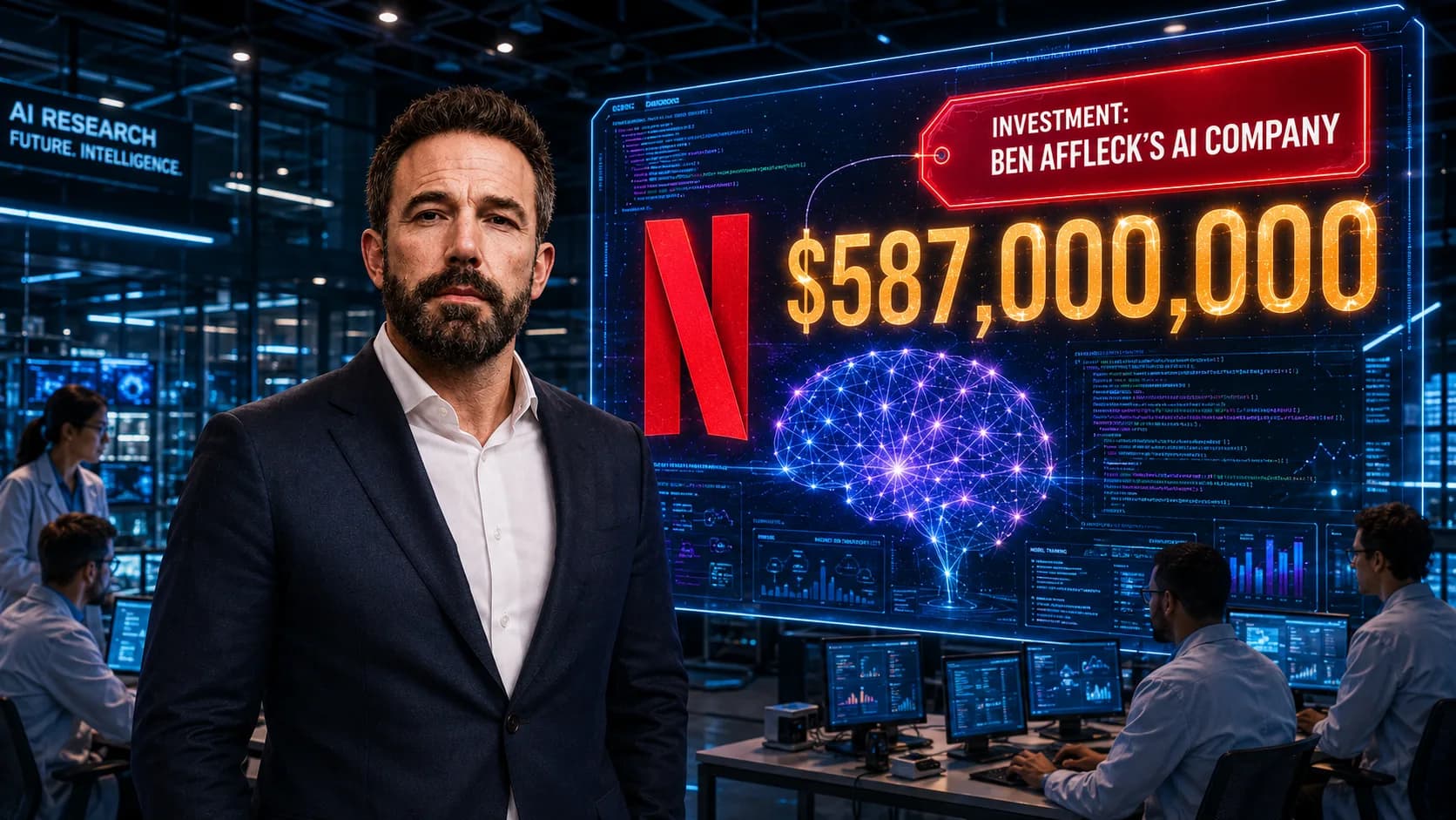 Netflix Ben Affleck AI