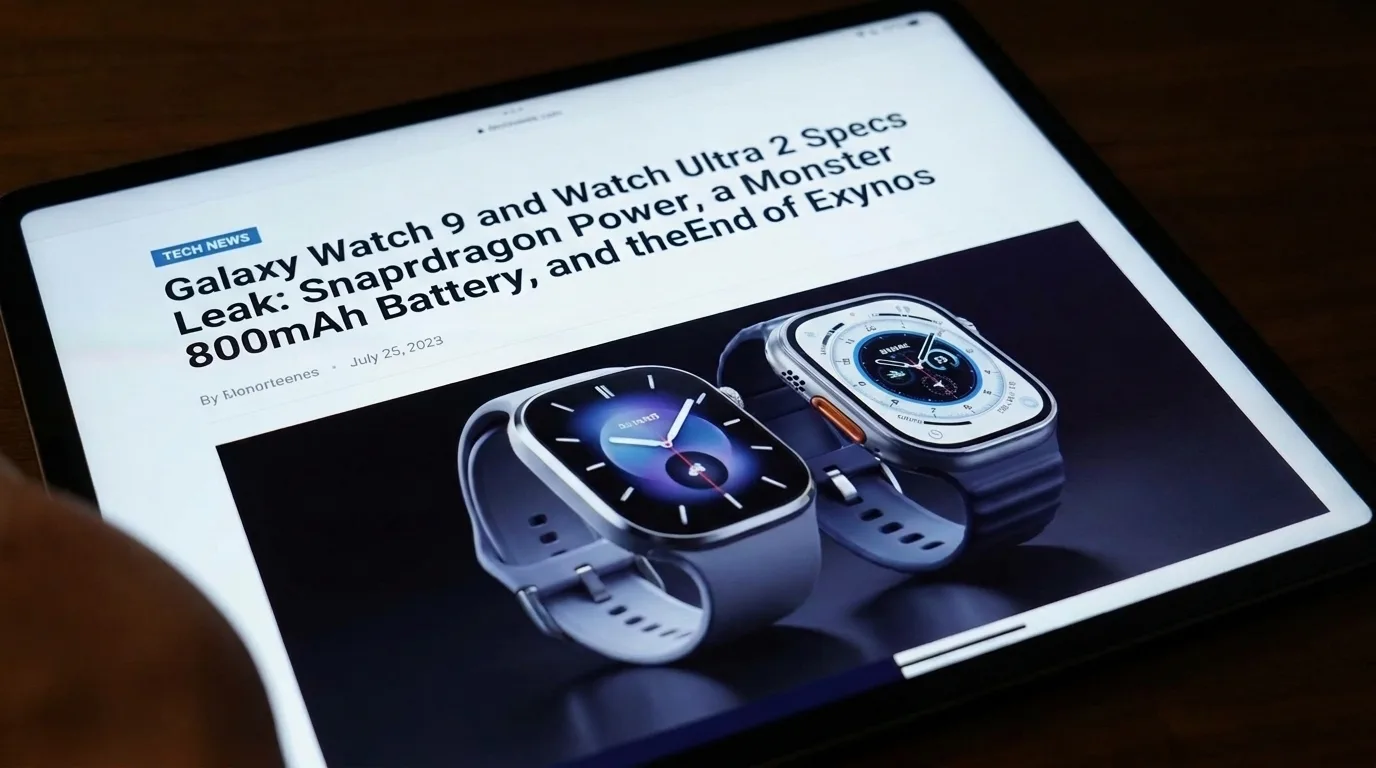 Galaxy Watch 9 and Watch Ultra 2 Specs Leak