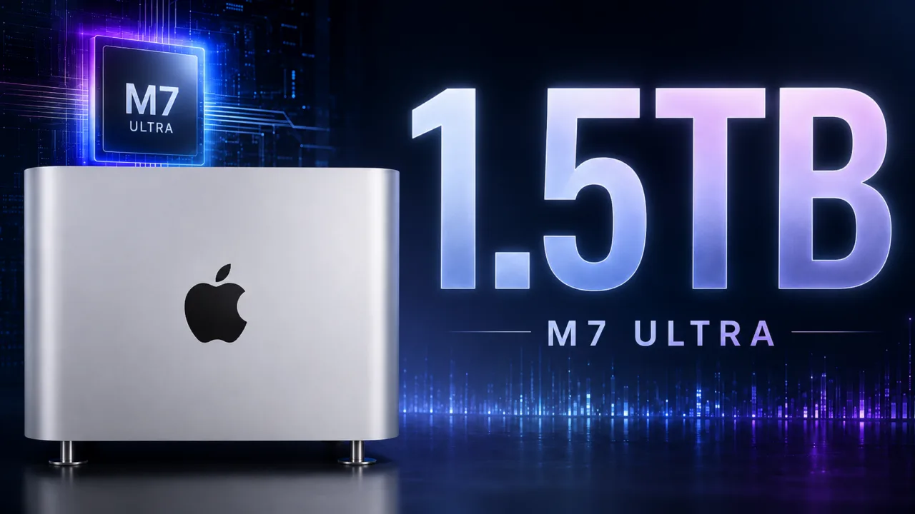 Apple's M7 Ultra Could Support a Massive 1.5TB of RAM