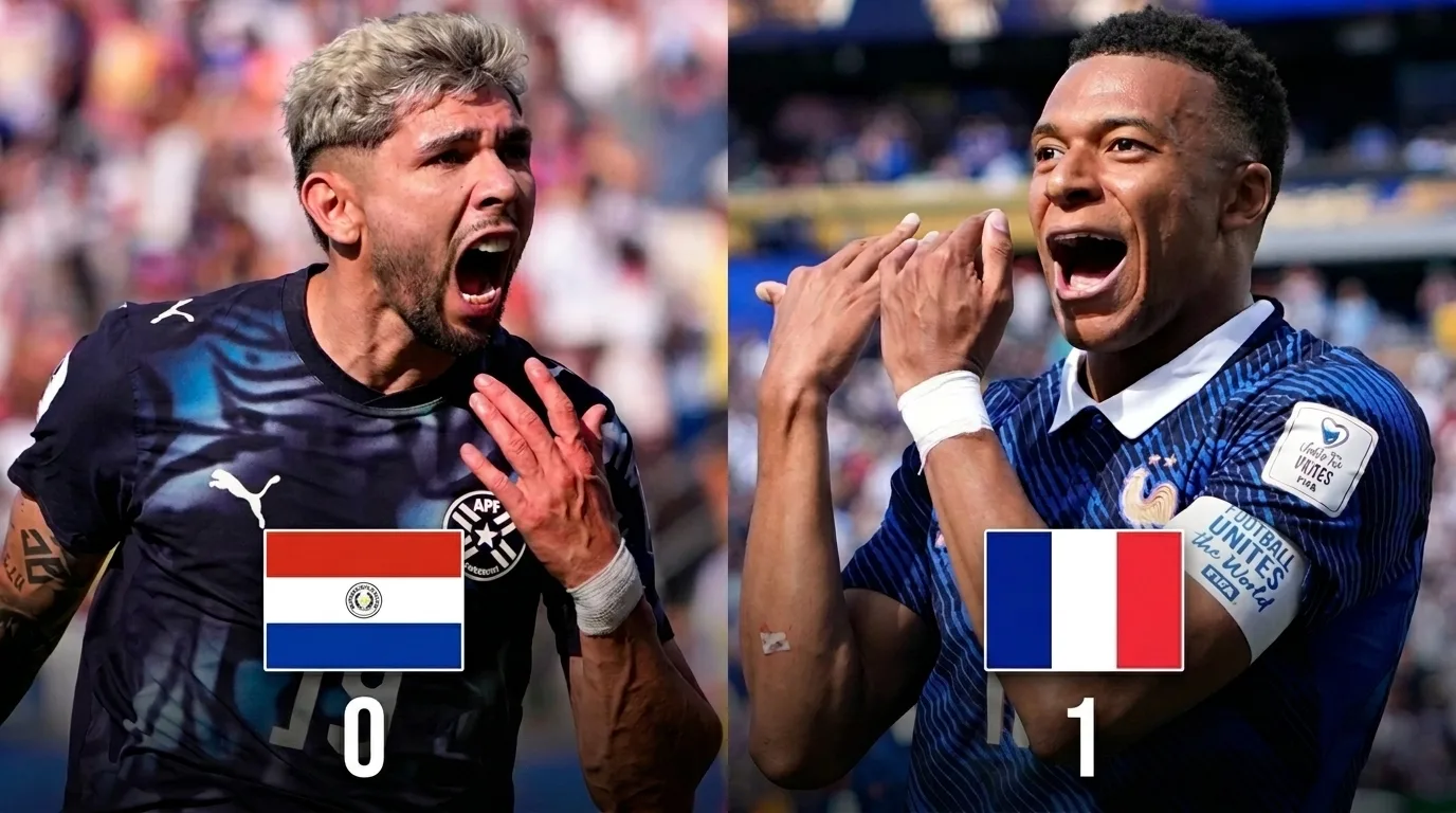 France vs Paraguay World Cup