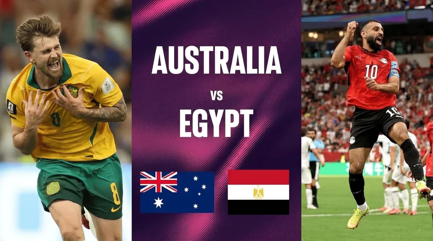 Australia vs Egypt World Cup Round of 32