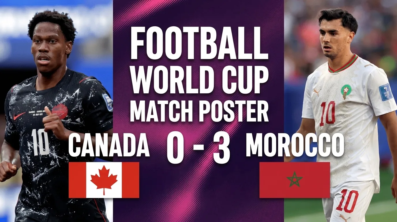 Morocco vs Canada World Cup