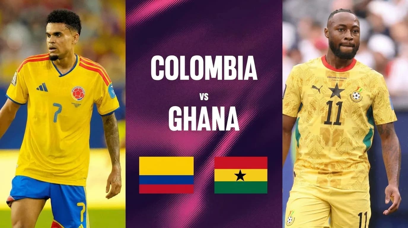 Colombia vs Ghana World Cup Round of 32