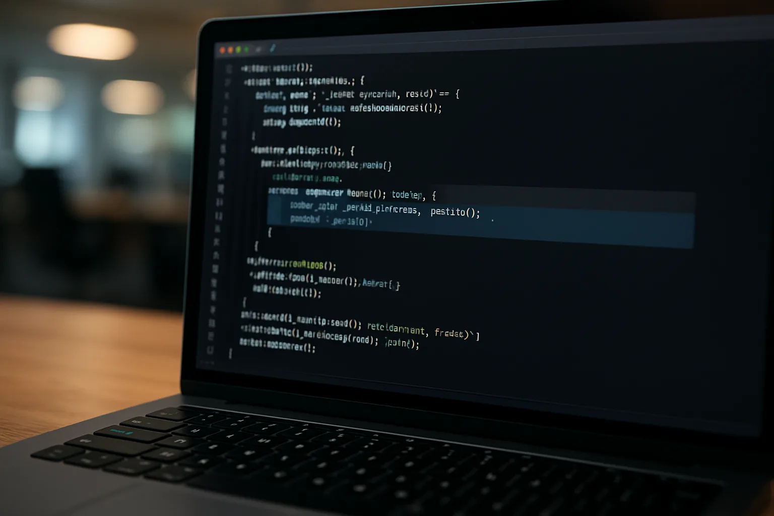 Developer reviewing Fastify static vulnerability configuration in Node.js code editor