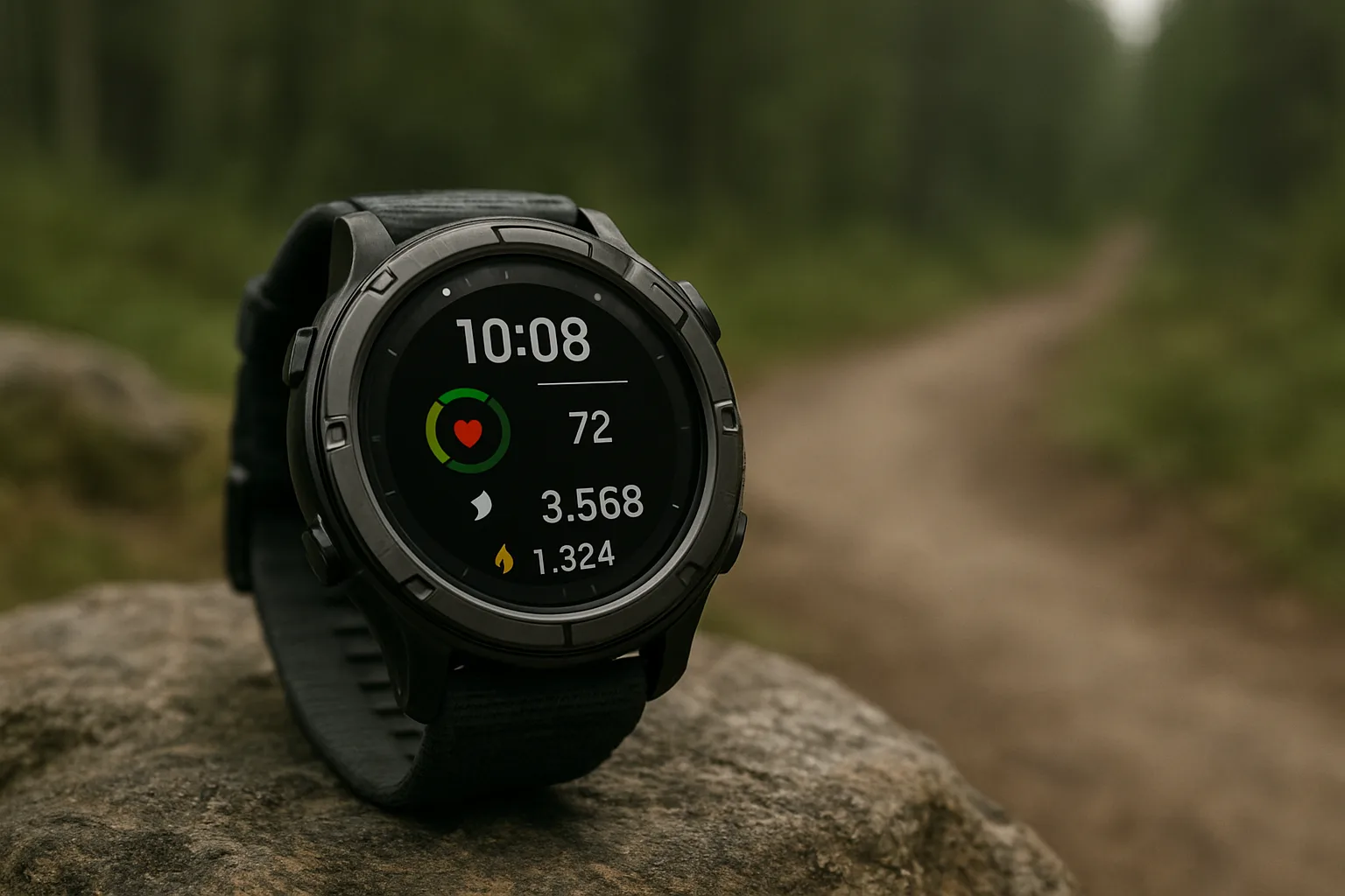 Galaxy Watch 9 and Galaxy Watch Ultra 2 AI health smartwatch on outdoor trail