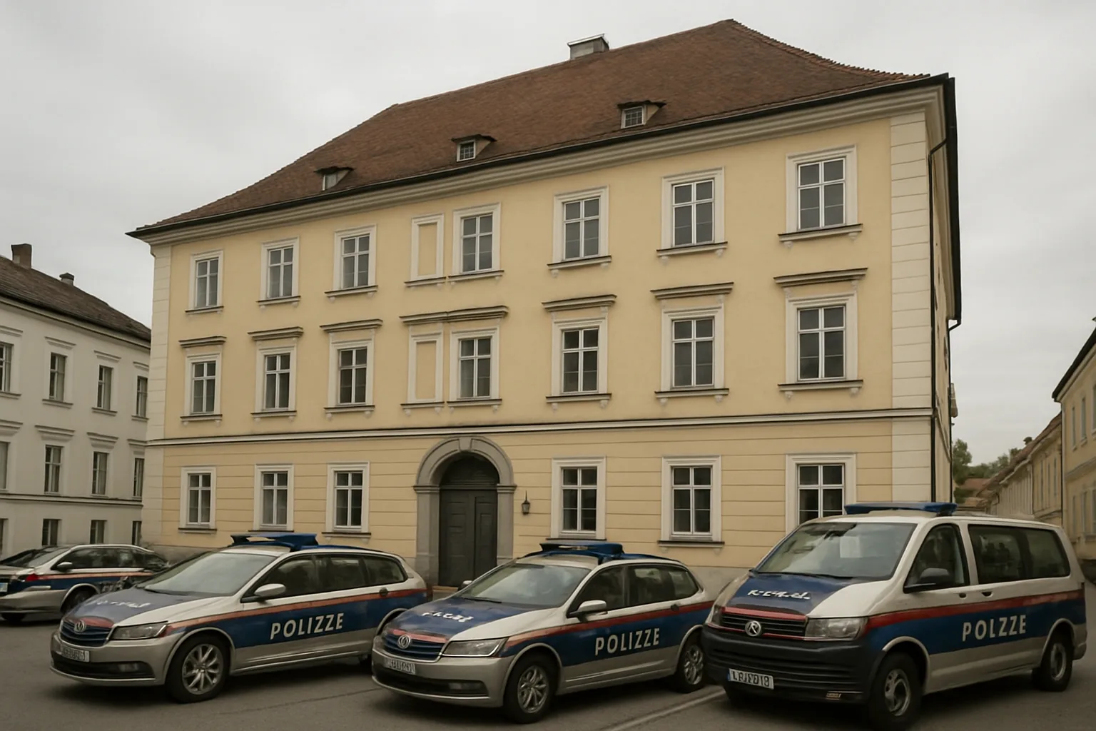 Historic Austrian police station converted from Hitler’s birthplace in Braunau am Inn