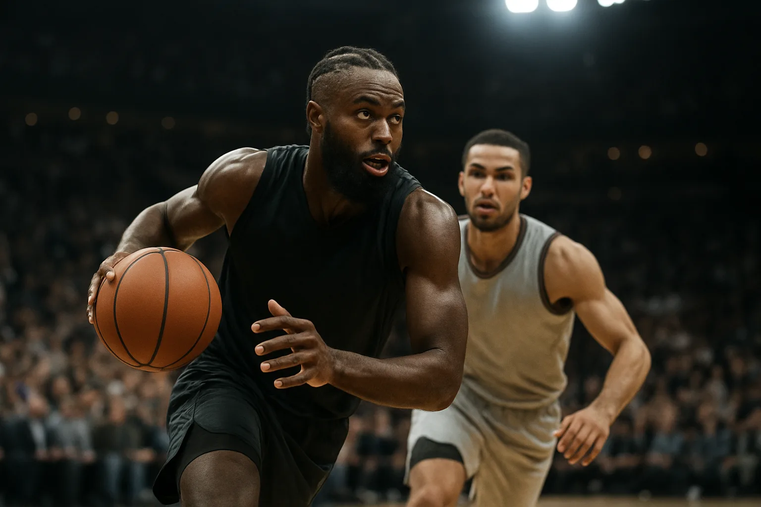 Jaylen Brown drives to the rim after major NBA offseason grades move