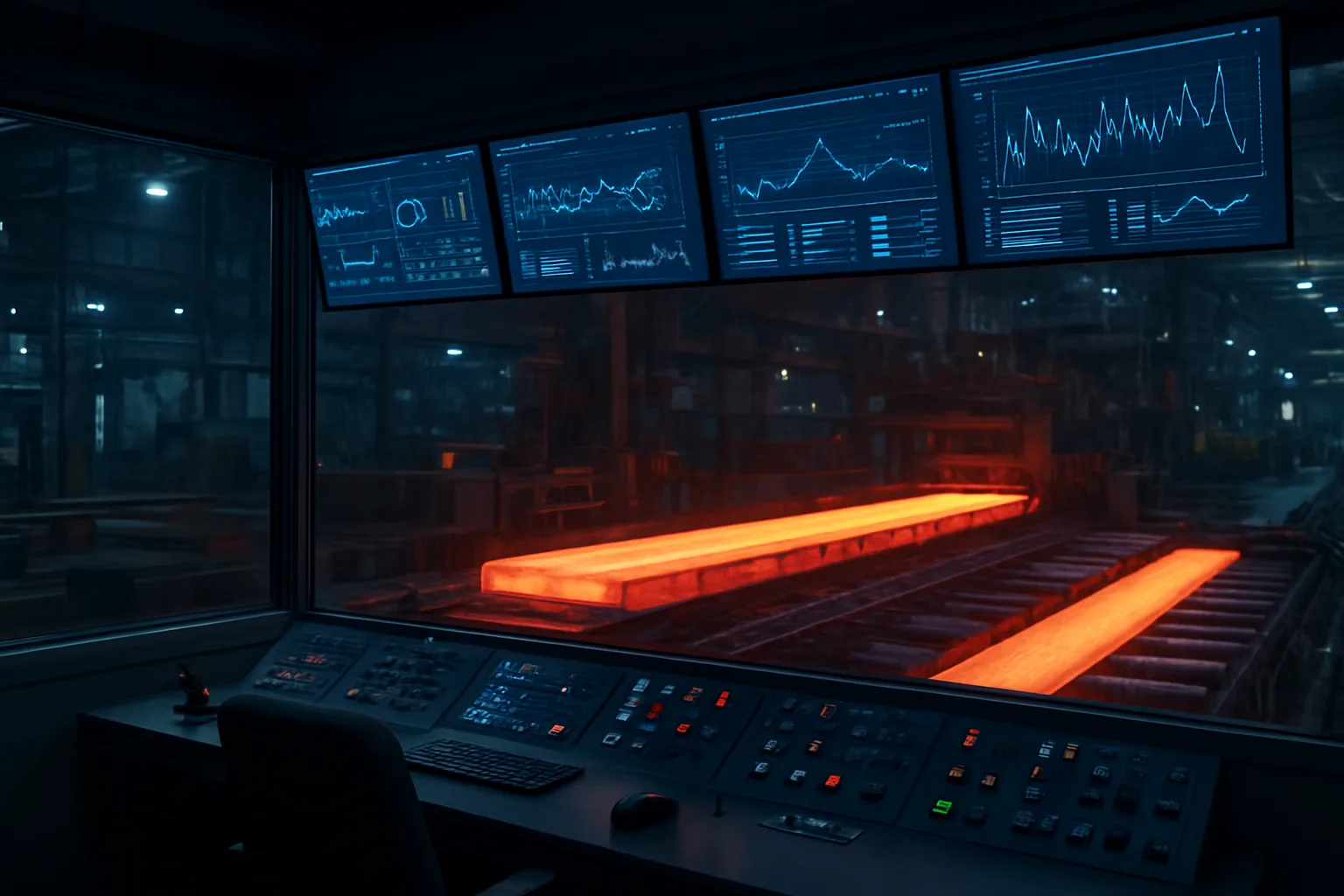 AI in steel industry hot rolling line with OpenAI AI agents context