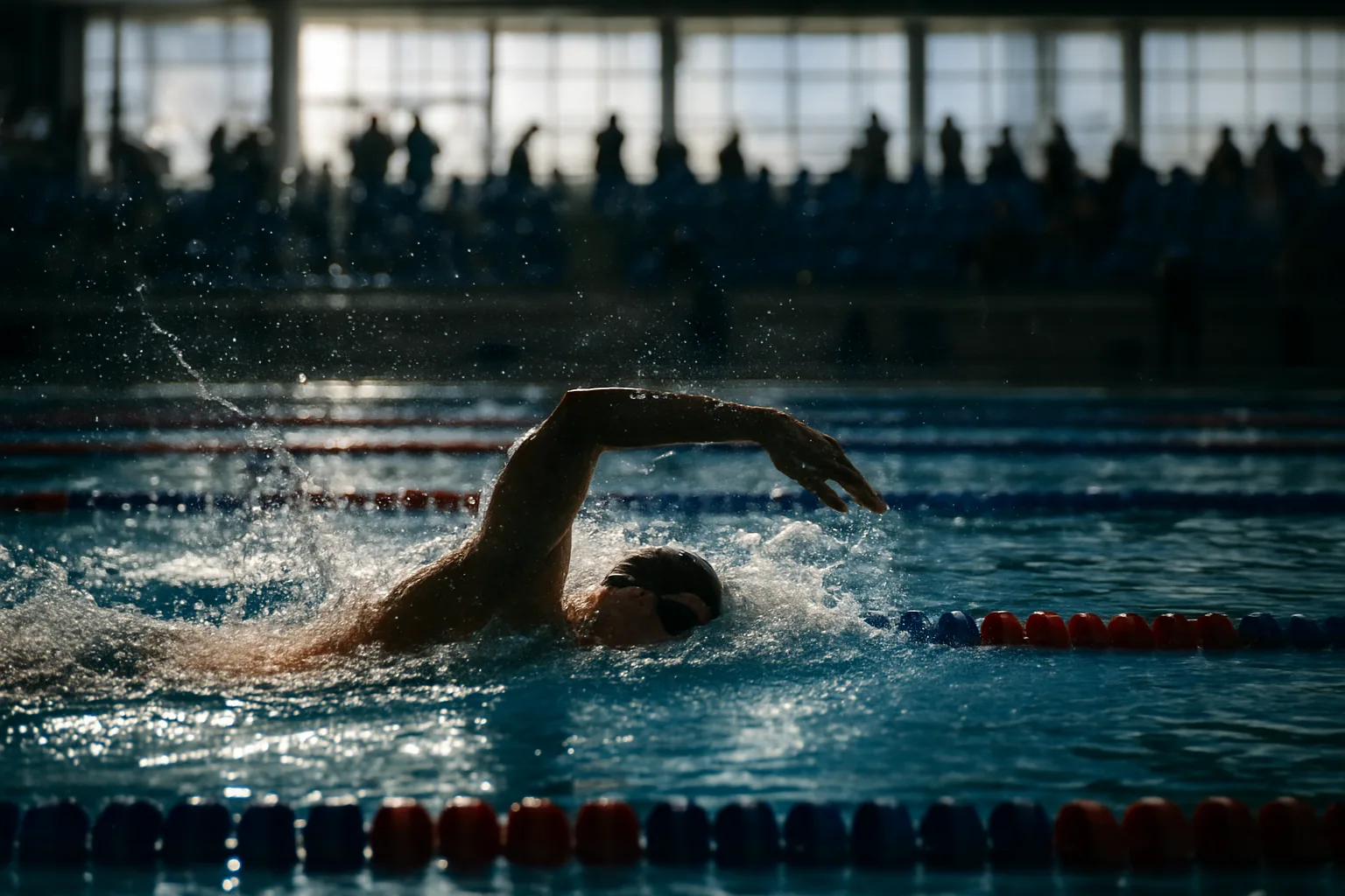 Sean McCann distance freestyle swimmer