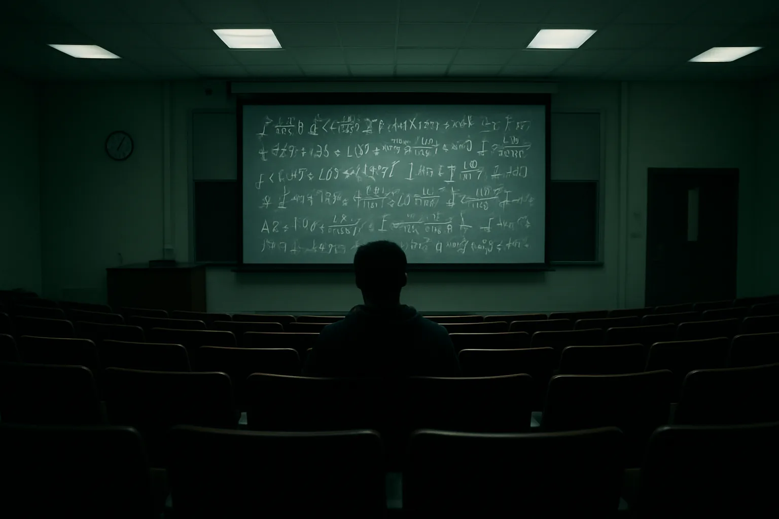 college lecture hall scene suggesting Bruce Banner teaching in Spider-Man: Brand New Day trailer breakdown