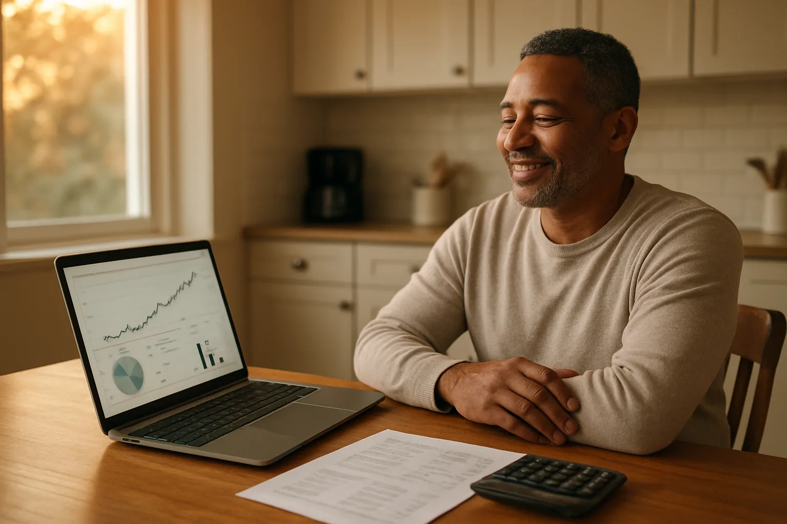 Investor reviewing TFSA contribution room and dividend income on a laptop